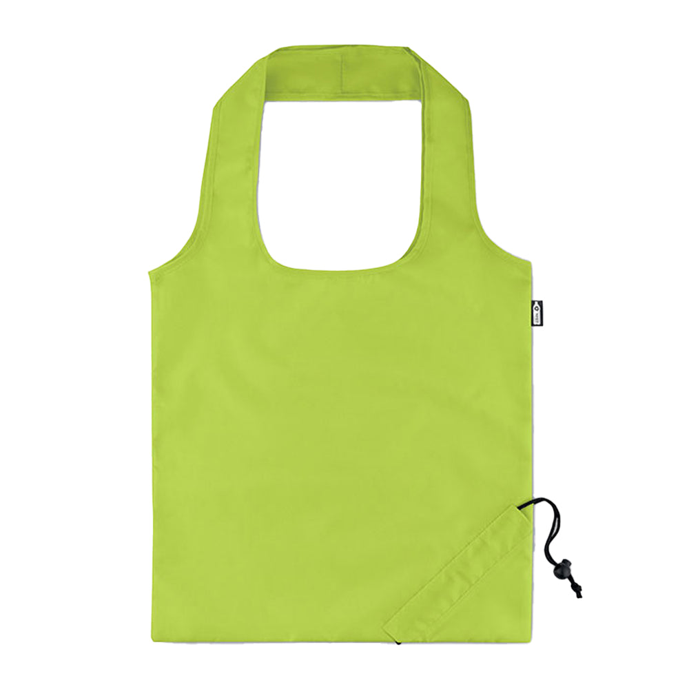 Lime - Front - MidOcean RPET Foldable Shopper Bag