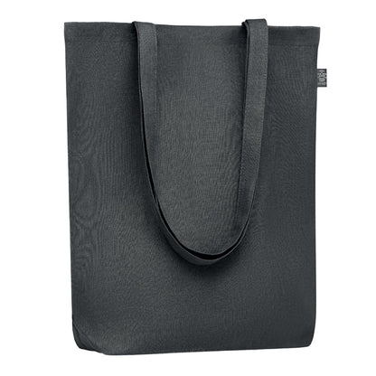 Black - Front - MidOcean Naima Hemp Shopper Bag