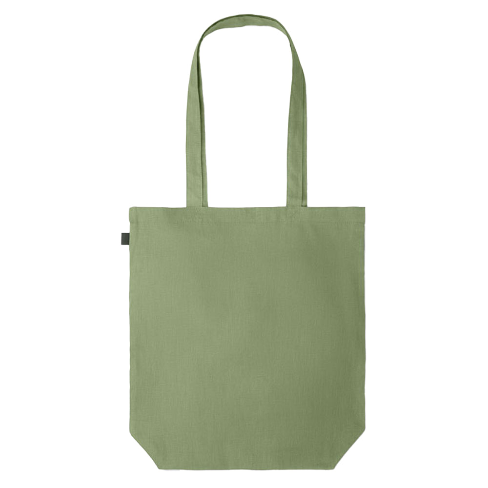 Green - Back - MidOcean Naima Hemp Shopper Bag