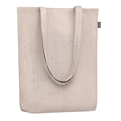 Beige - Front - MidOcean Naima Hemp Shopper Bag