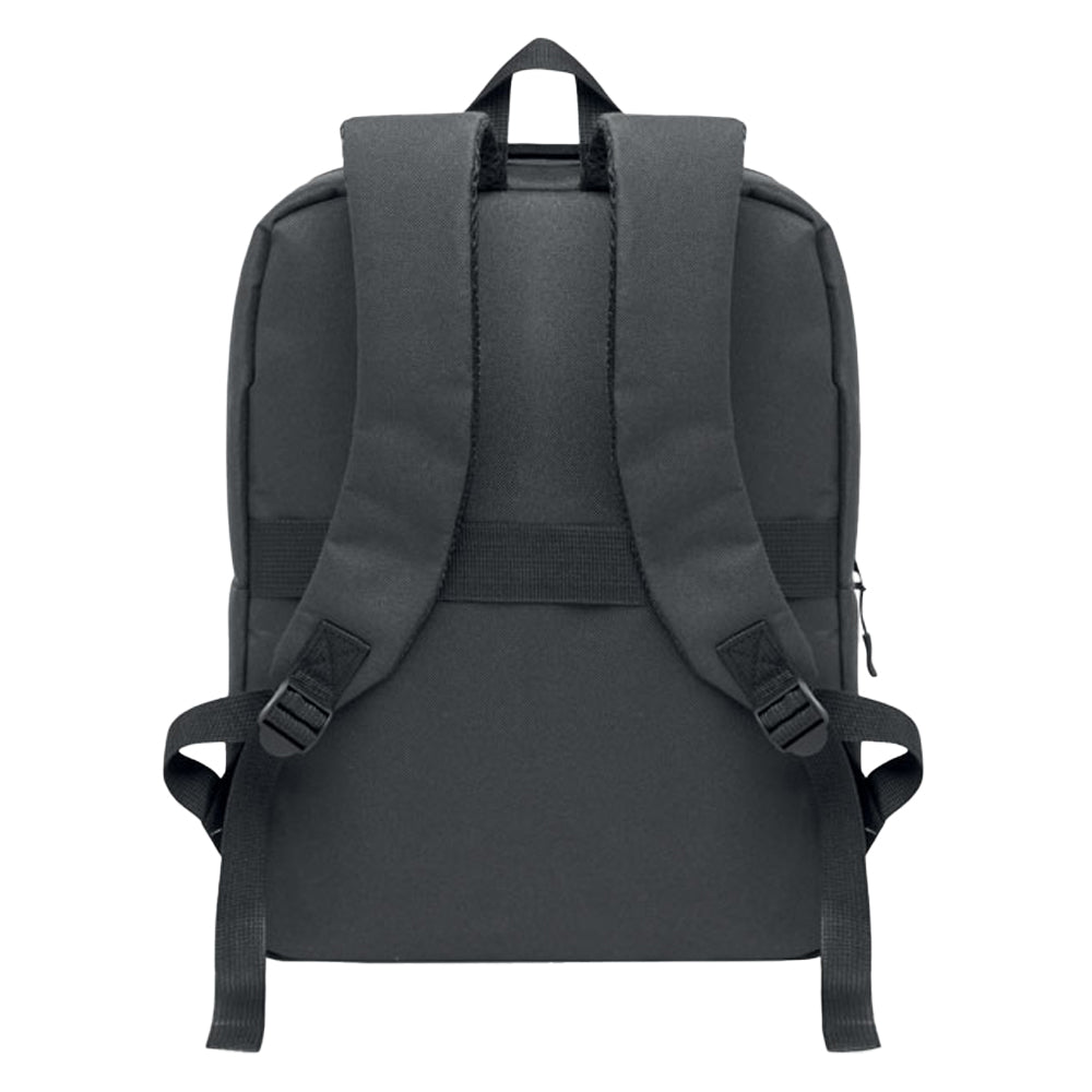 Stone Grey - Back - MidOcean Akraos Slim Laptop Backpack