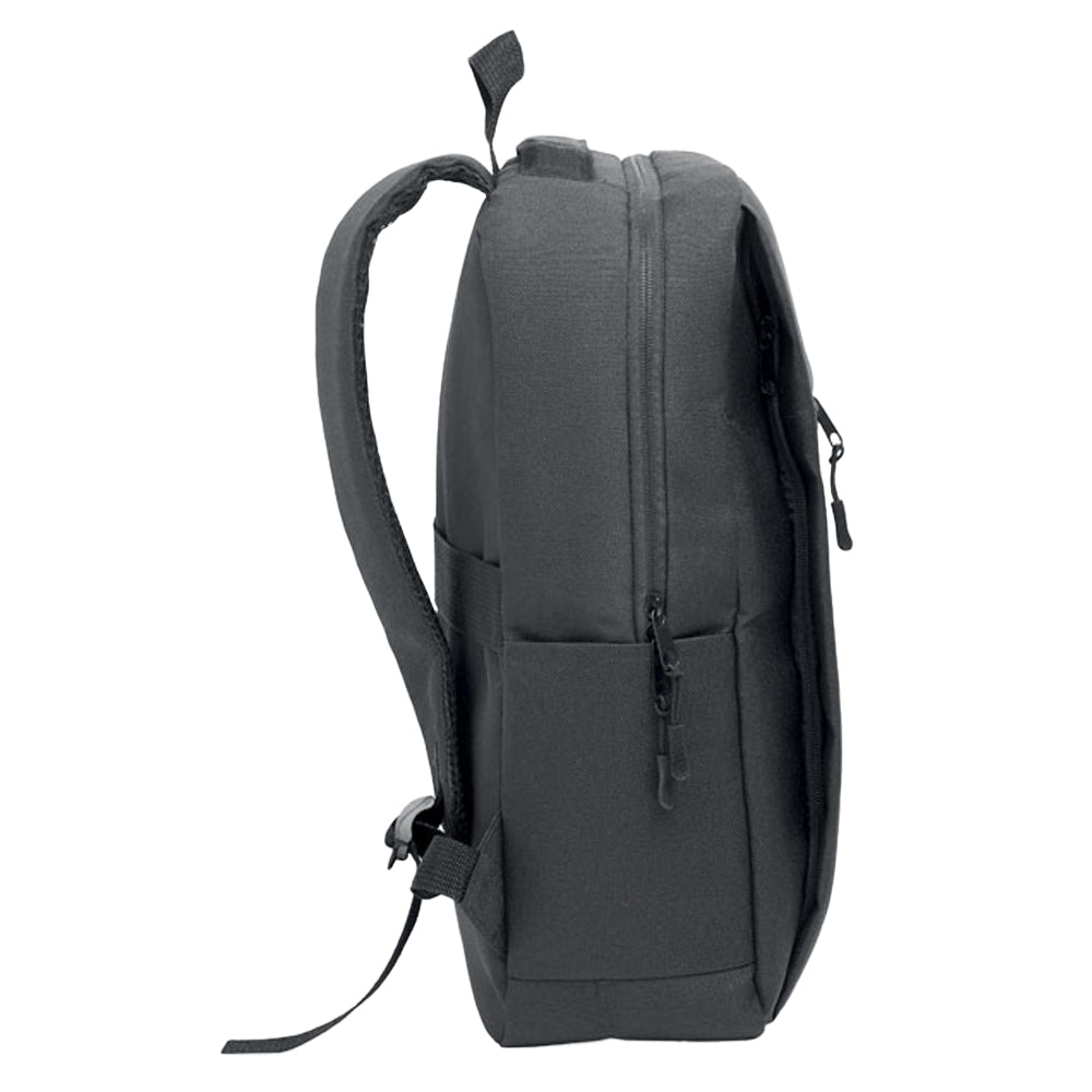 Stone Grey - Side - MidOcean Akraos Slim Laptop Backpack