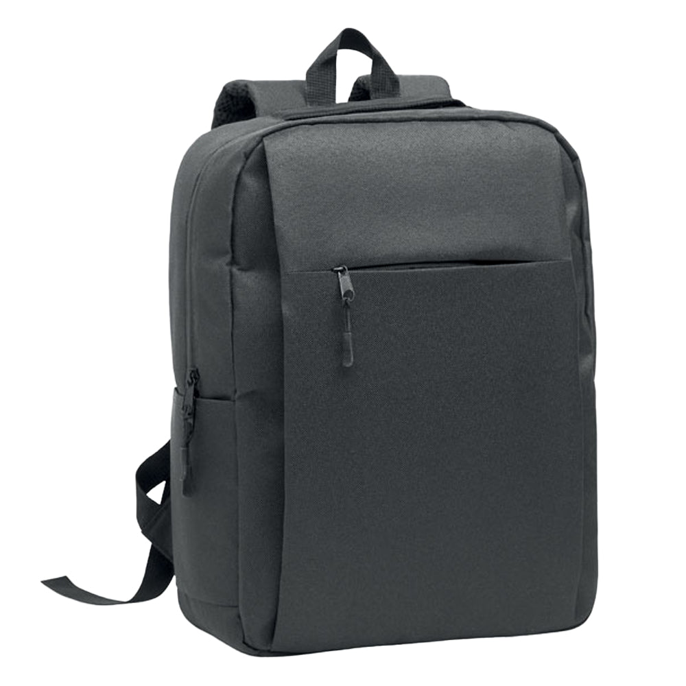 Stone Grey - Front - MidOcean Akraos Slim Laptop Backpack