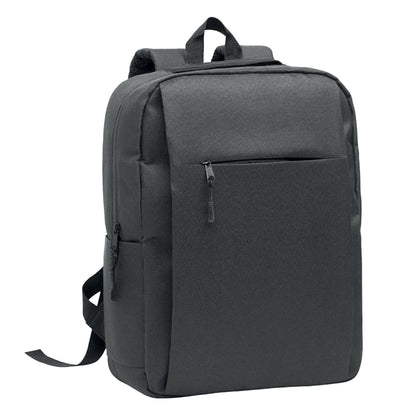 Stone Grey - Front - MidOcean Akraos Slim Laptop Backpack