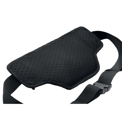 Black - Back - MidOcean Nyko Nylon Hiking Waist Bag