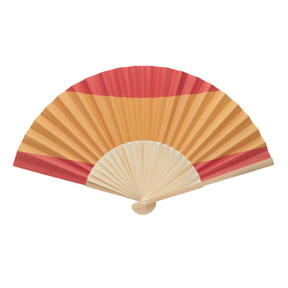 Red - Front - MidOcean Funfan Manual Handheld Fan