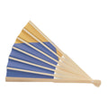 Blue - Back - MidOcean Funfan Manual Handheld Fan