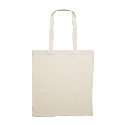Beige - Back - MidOcean Tura Colour Organic Cotton Shopper Bag