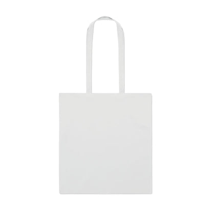 White - Back - MidOcean Tura Colour Organic Cotton Shopper Bag