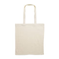 Beige - Back - MidOcean Tura Colour Organic Cotton Shopper Bag