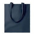 French Navy - Front - MidOcean Tura Colour Organic Cotton Shopper Bag