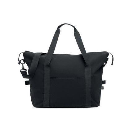 Black - Lifestyle - MidOcean Koper Tote Recycled Weekend Bag