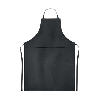 Black - Front - MidOcean Naima Apron Adjustable Hemp Apron
