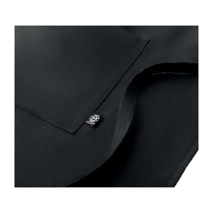 Black - Back - MidOcean Naima Apron Adjustable Hemp Apron