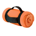 Orange - Front - MidOcean Stavenger Fleece Blanket