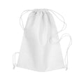 White - Front - MidOcean Daffy Non-Woven Drawstring Bag