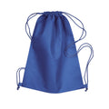 Blue - Front - MidOcean Daffy Non-Woven Drawstring Bag