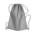 Grey - Front - MidOcean Daffy Non-Woven Drawstring Bag