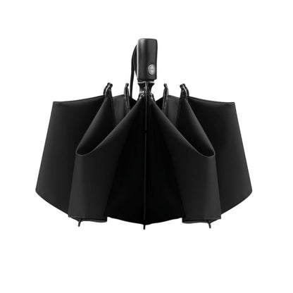 Black - Pack Shot - MidOcean Dundee Foldable Reversible Folding Umbrella