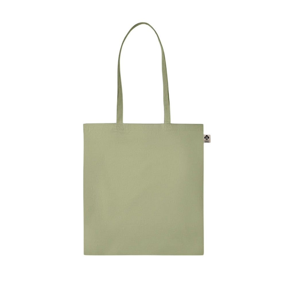 Green - Front - MidOcean Zimde Organic Cotton Tote Bag