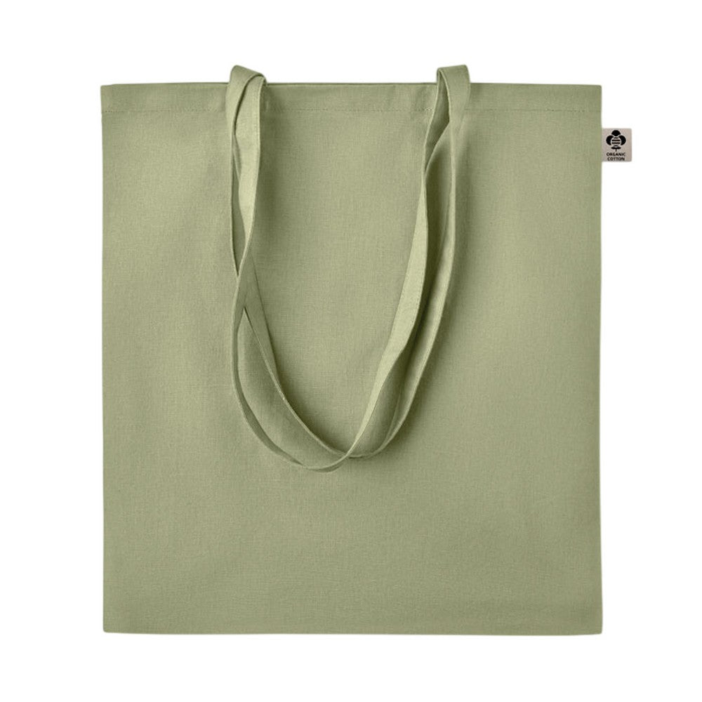 Green - Back - MidOcean Zimde Organic Cotton Tote Bag