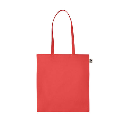 Red - Front - MidOcean Zimde Organic Cotton Tote Bag