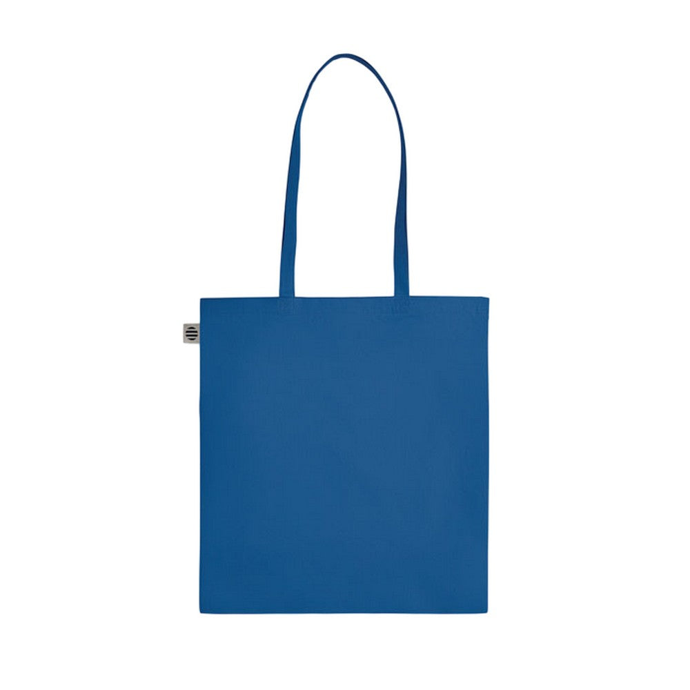 Royal Blue - Front - MidOcean Zimde Organic Cotton Tote Bag