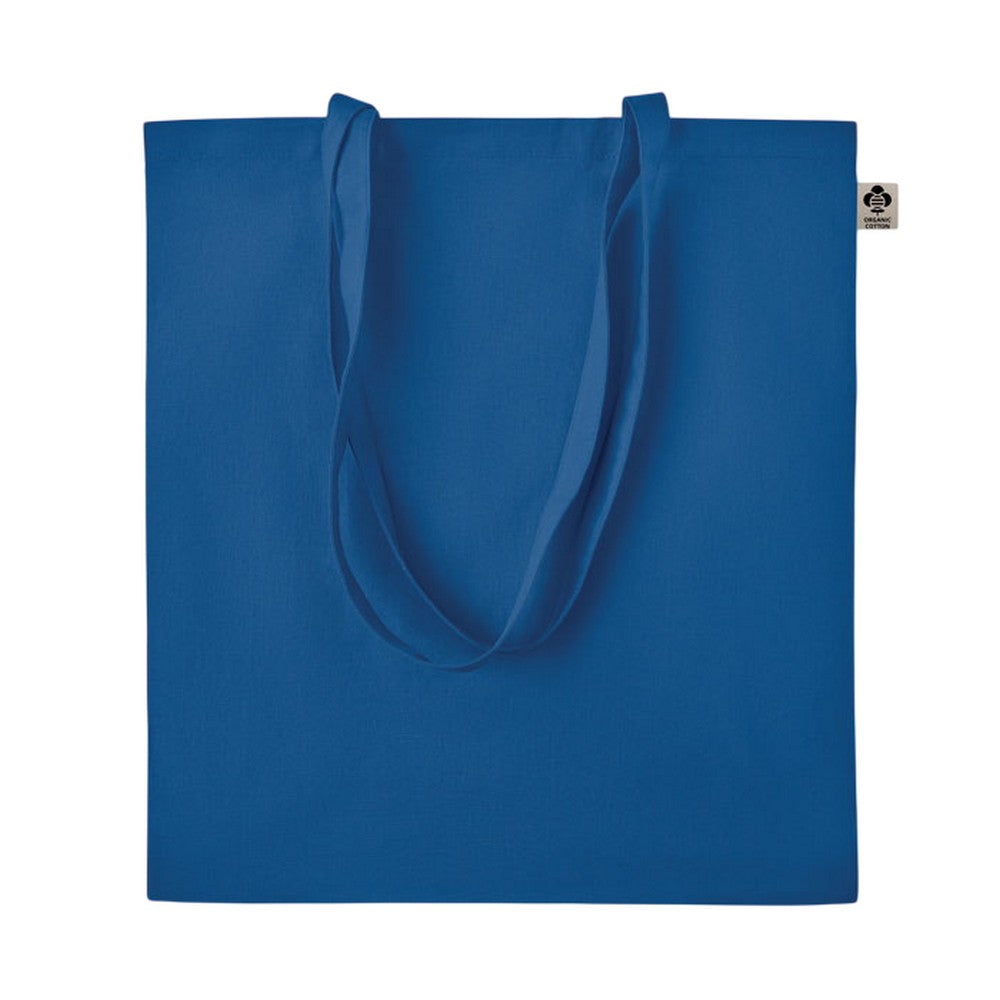 Royal Blue - Back - MidOcean Zimde Organic Cotton Tote Bag