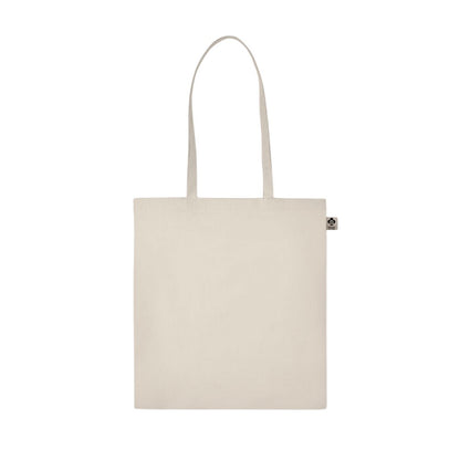 Beige - Front - MidOcean Zimde Organic Cotton Tote Bag