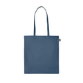 Blue - Front - MidOcean Zimde Organic Cotton Tote Bag