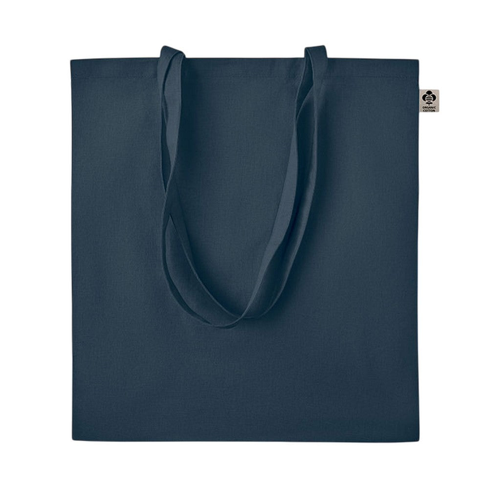 French Navy - Back - MidOcean Zimde Organic Cotton Tote Bag