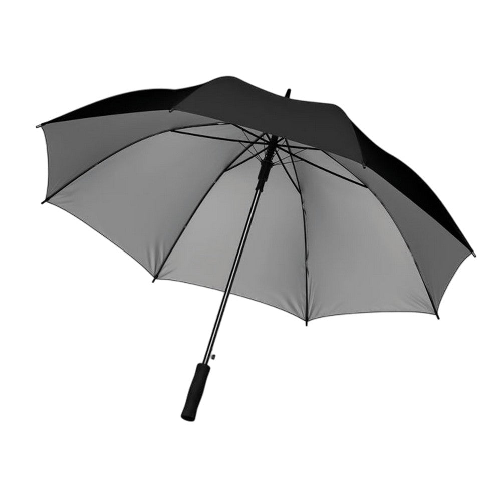 Black - Back - MidOcean Swansea+ Stick Umbrella