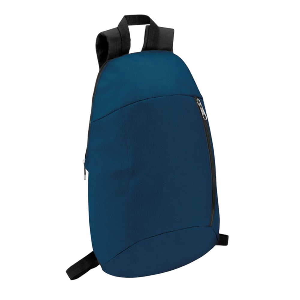 Blue - Back - MidOcean Tirana Front Pocket Backpack