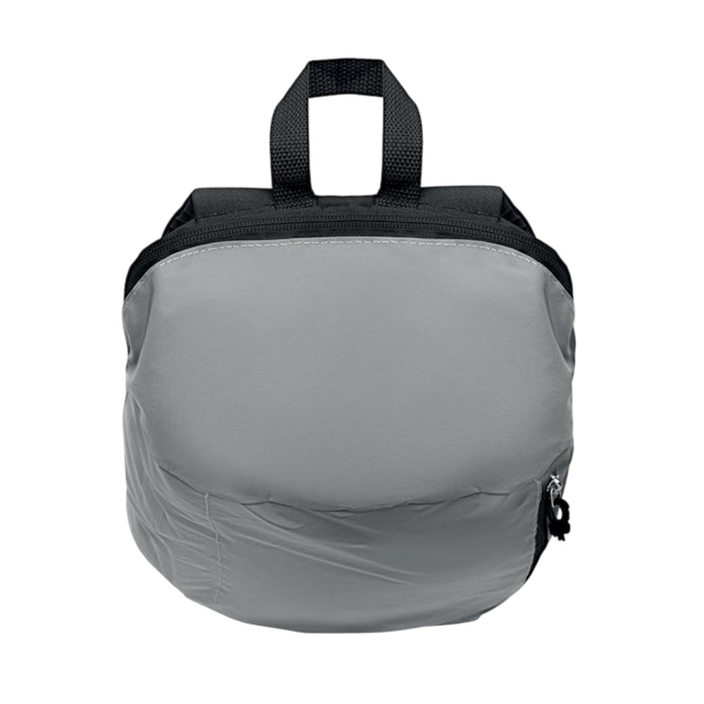Matt Silver - Side - MidOcean Visiback Reflective Backpack