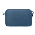 Blue - Back - MidOcean Naima Cosmetic Hemp Cosmetic Bag