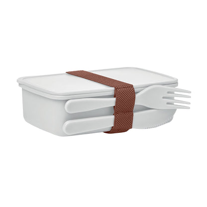 White - Front - MidOcean Sunday Lunch Box