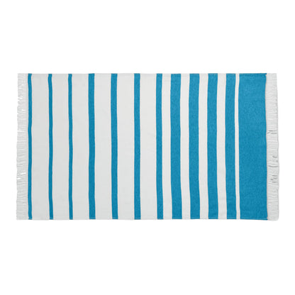 Turquoise - Side - MidOcean Wave Hammam SeaQual Bath Towel