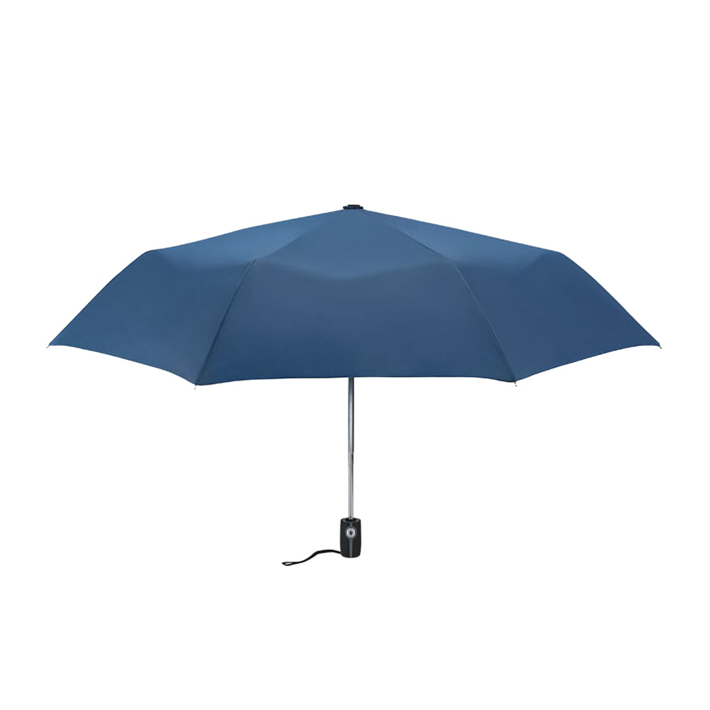 Blue - Front - MidOcean Gentlemen Windproof Stick Umbrella