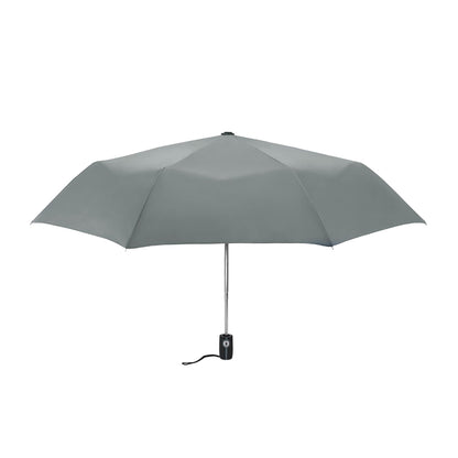 Grey - Front - MidOcean Gentlemen Windproof Stick Umbrella