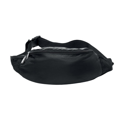 Black - Side - MidOcean Parkpet RPET Bum Bag