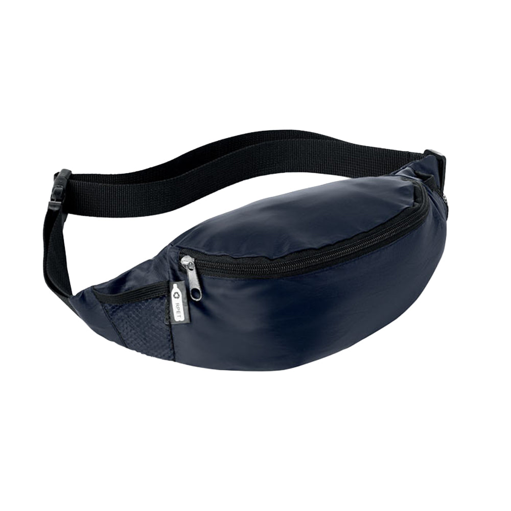 French Navy - Front - MidOcean Parkpet RPET Bum Bag