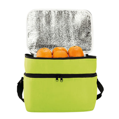 Lime - Side - MidOcean Casey Cooler Bag