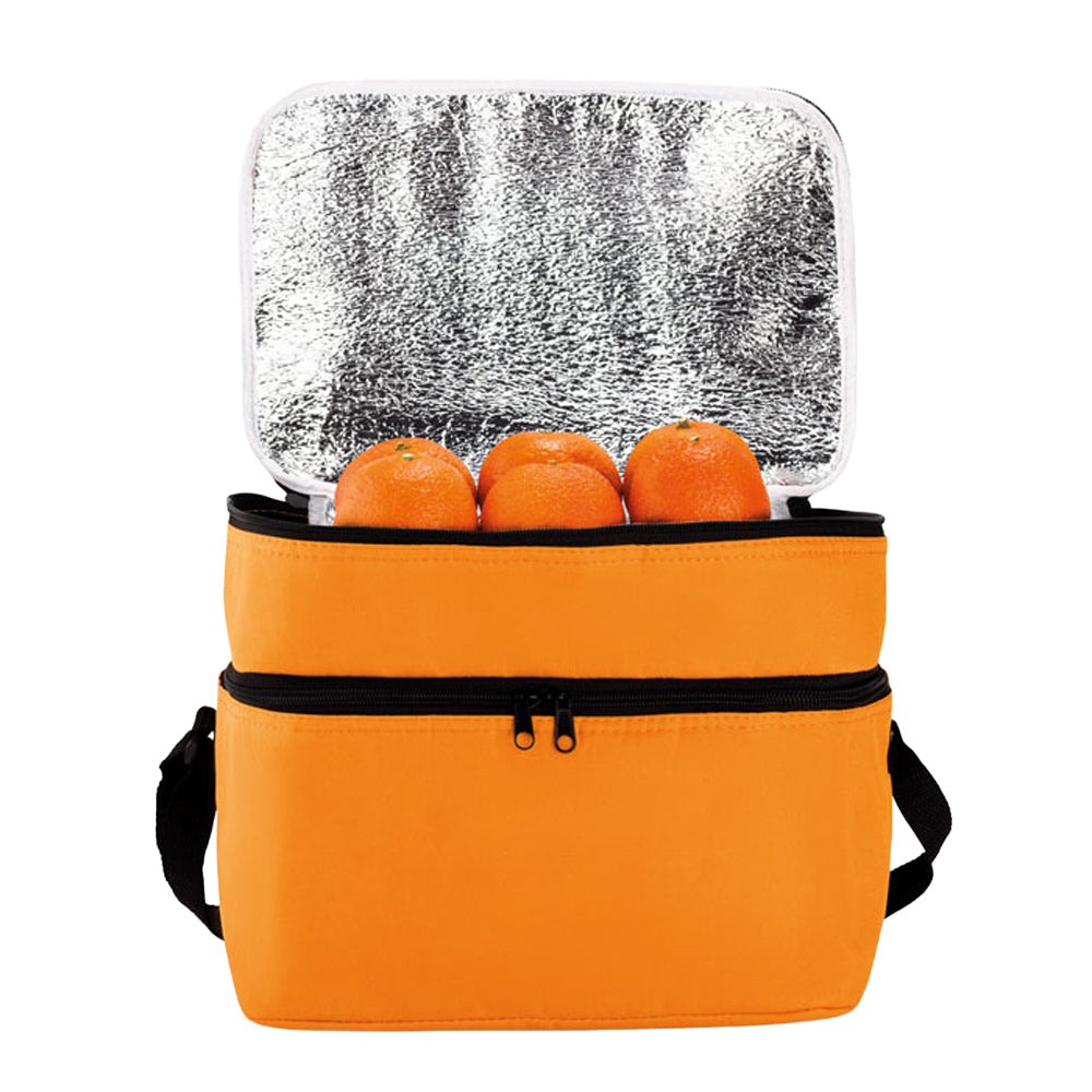 Orange - Back - MidOcean Casey Cooler Bag