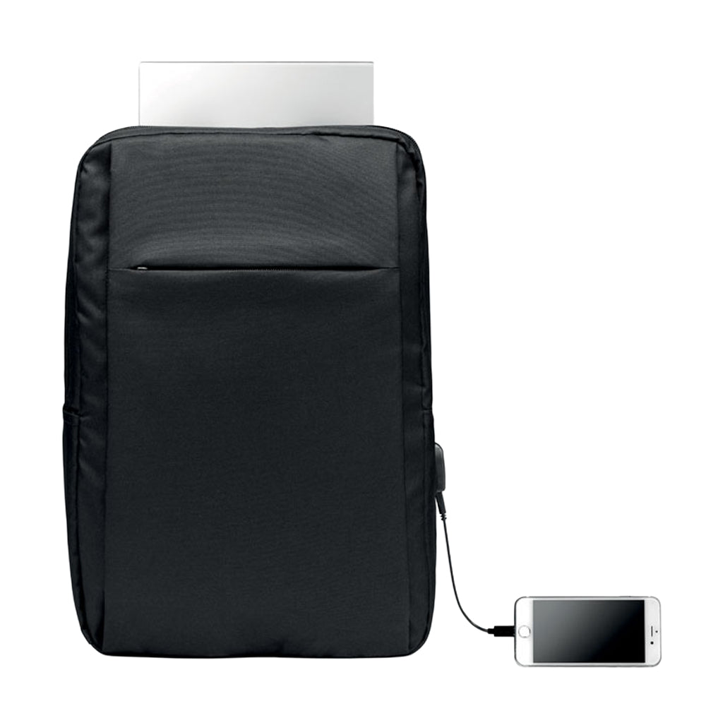 Black - Pack Shot - MidOcean Seoul RPET Laptop Backpack