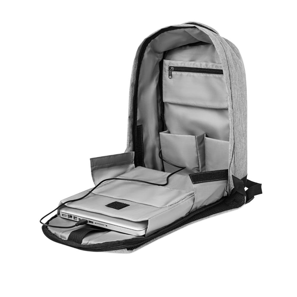 Grey - Lifestyle - MidOcean Berlin Two Tone Backpack