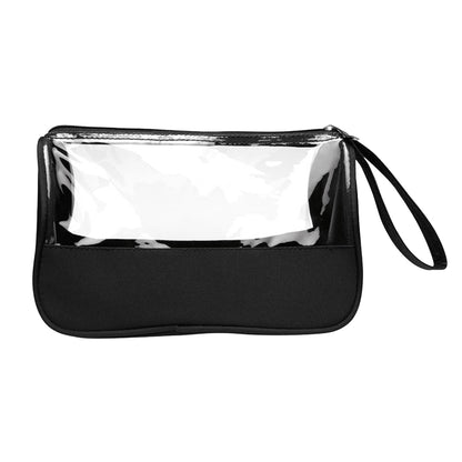 Black - Front - MidOcean Plas PVC Toiletry Bag