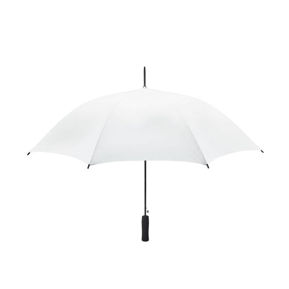 White - Front - MidOcean Swansea Small Stick Umbrella