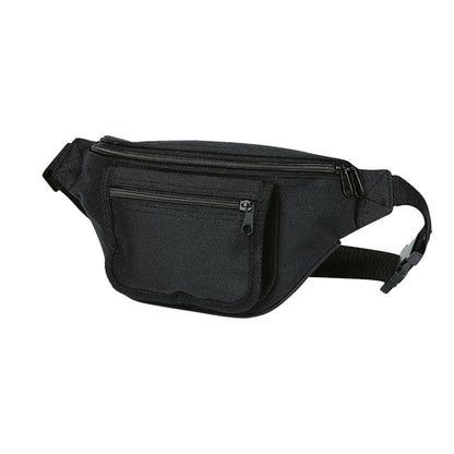 Black - Back - MidOcean Frubi Pocket Waist Bag