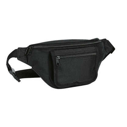 Black - Front - MidOcean Frubi Pocket Waist Bag