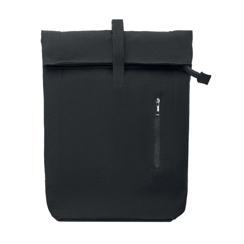 Black - Pack Shot - MidOcean Koper Roll Top Laptop Backpack